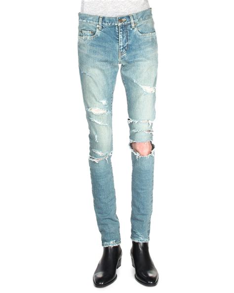 men's ysl jeans